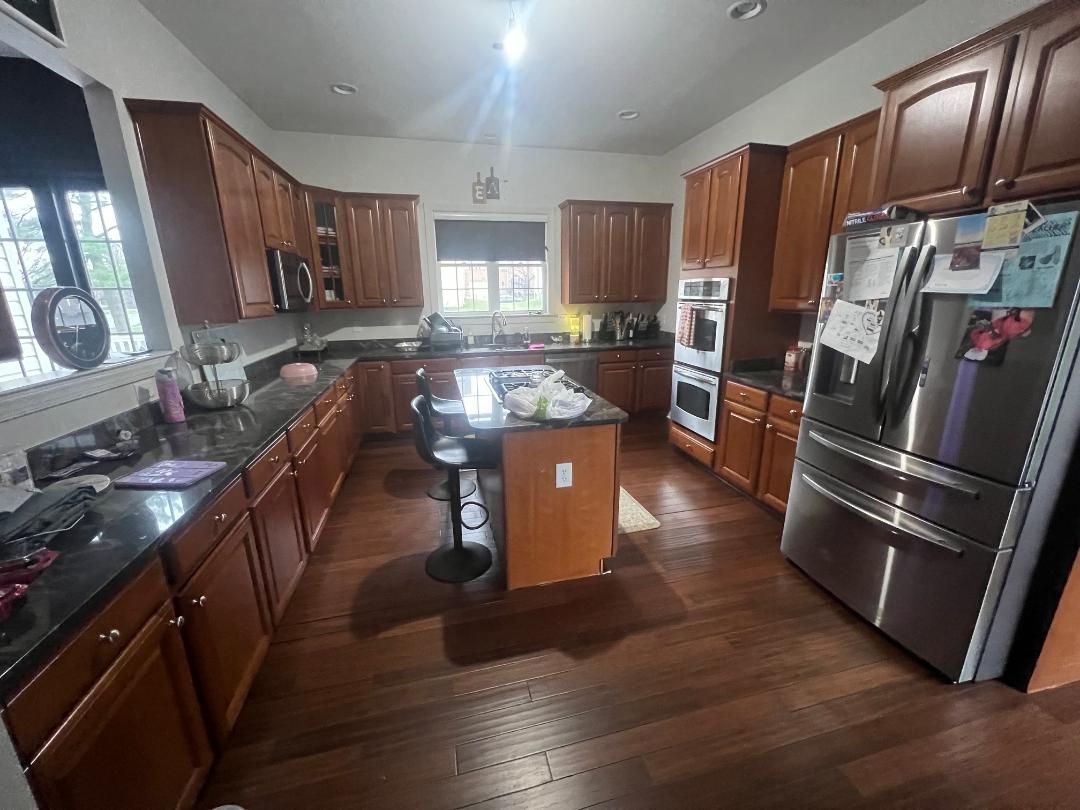 Perry Hall MD kitchen before renovation — original dated kitchen prior to Precision Remodel LLC full renovation